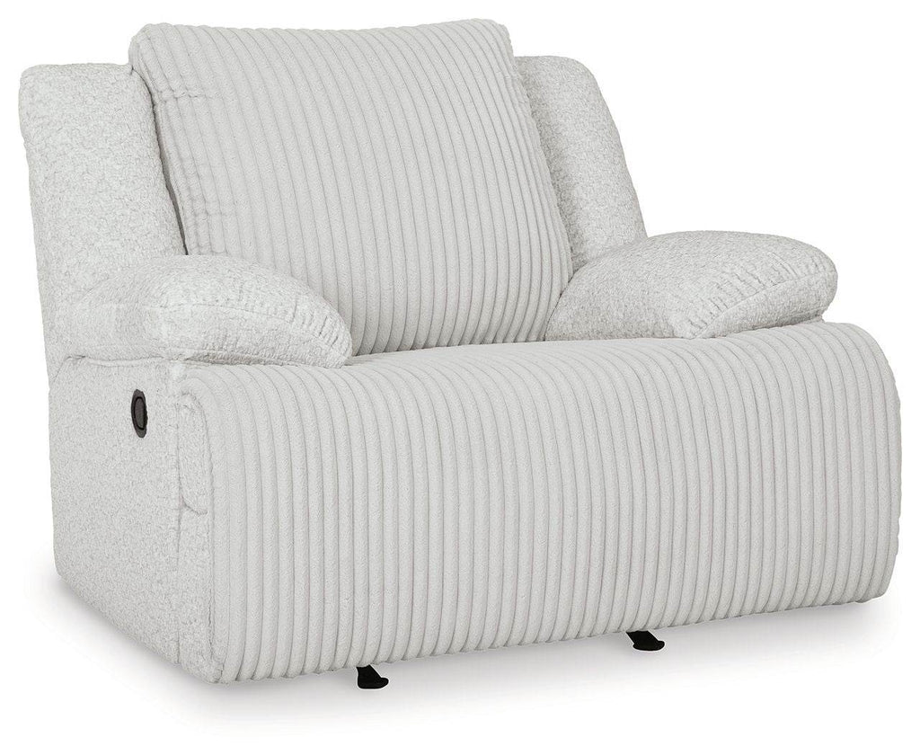Top Tier - Rocker Recliner - Fabric - Alloy-0