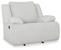 Top Tier - Rocker Recliner - Fabric - Alloy-0