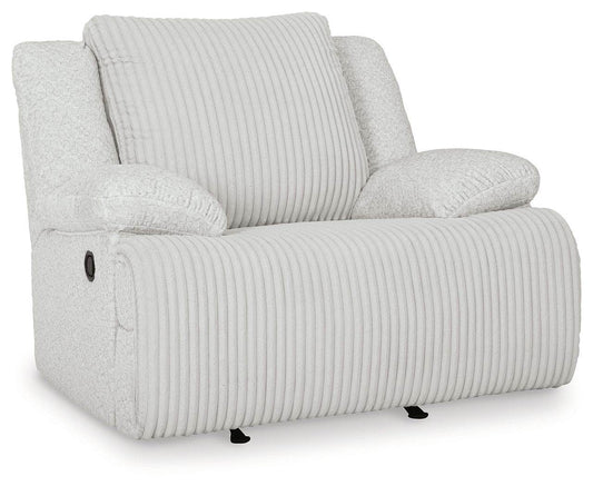 Top Tier - Rocker Recliner - Fabric - Alloy-0