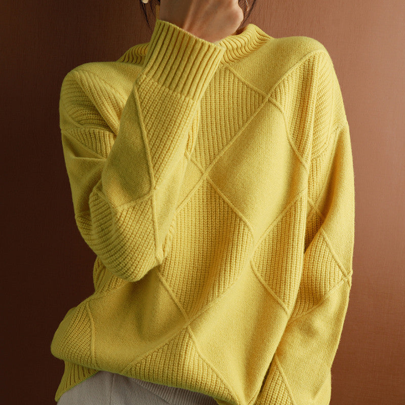 Ropa de punto de otoño e invierno, de manga larga, para llevar como capa exterior o camiseta base.