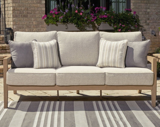 Driftwood Outdoor Sofa with Cushions Furniture-1