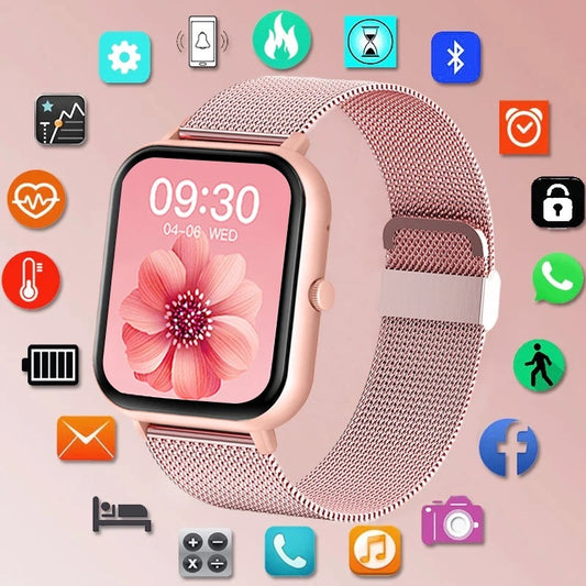 ZL54C Montre intelligente Assistant vocal IA Fréquence cardiaque Oxygène sanguin Sommeil