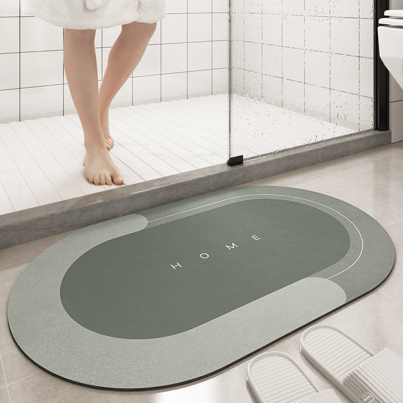 Alfombrilla Antideslizante para Baño con Puerta Corredera