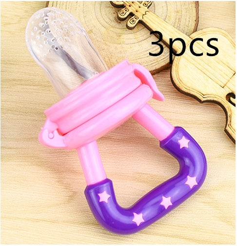 Nouvelle Sucette en Silicone pour Bébé, Encapsulée pour Apaiser l'Alimentation Complémentaire