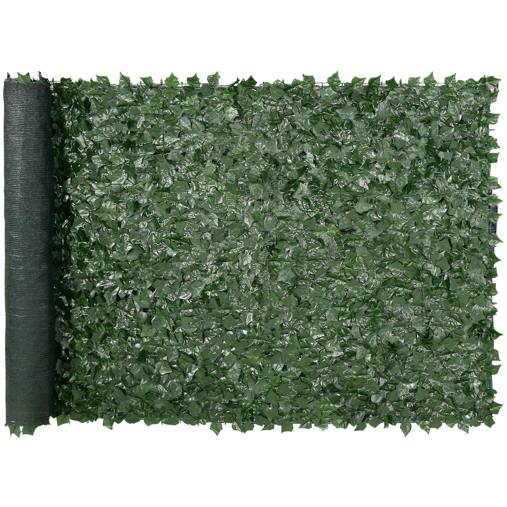 Privacy Ivy Fence, 59 X 118in Artificial Green Wall Screen