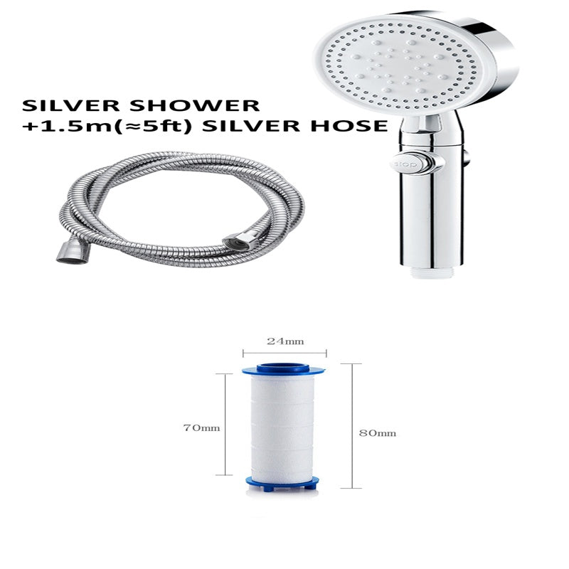 Ducha Baño Cabezal de Ducha Presurizado Gran Salida de Agua