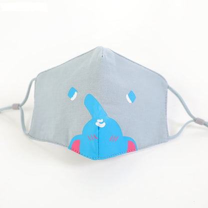 Masque facial en coton pour enfant, masque pour adulte