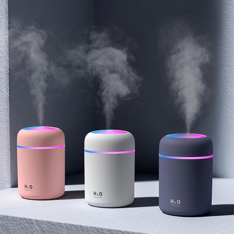 Atomiseur de surface de bureau USB, silencieux, pour chambre, avec grand volume de brouillard