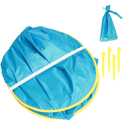 Tienda de playa para bebés, carpa de camping al aire libre para niños, plegable, impermeable, toldo parasol con protección UV.