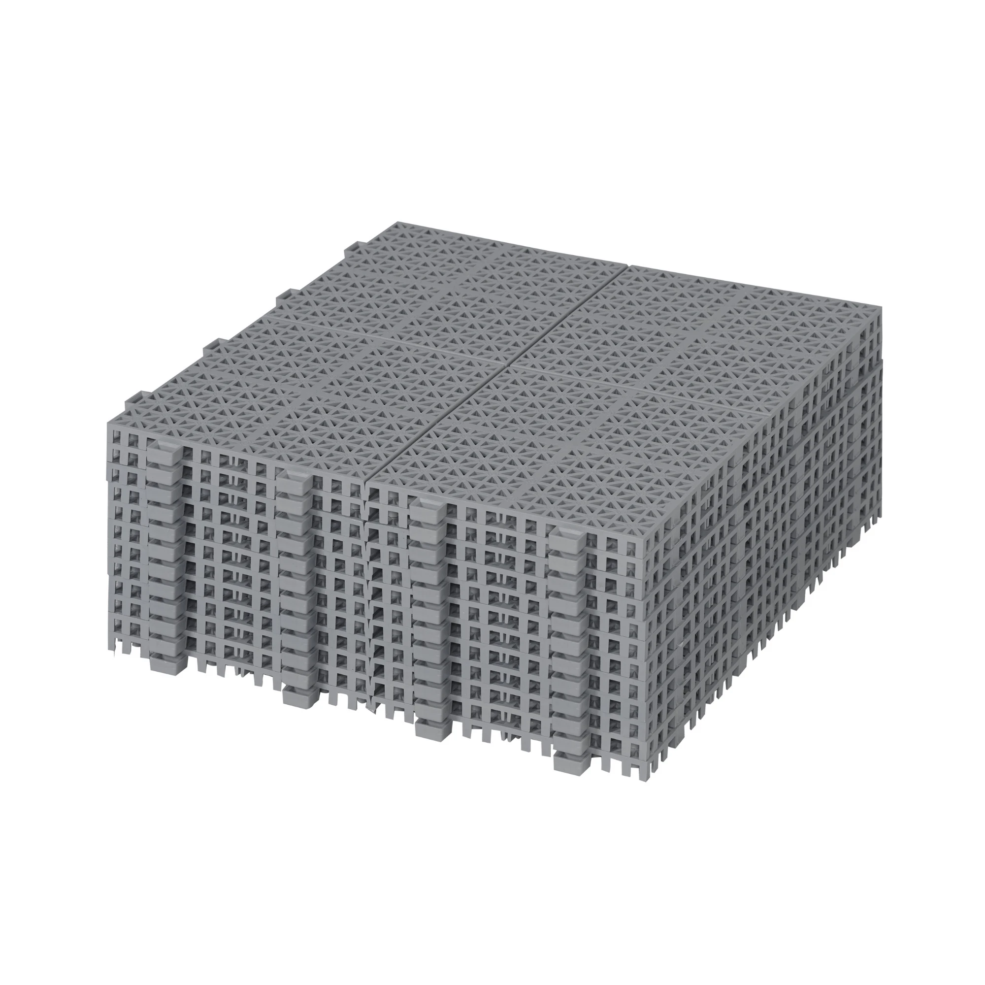 12 x 12 inch gray interlocking deck tiles, plastic waterproof, weighing up to 6613 pounds, with a rose pattern pack of 12 by eprolo