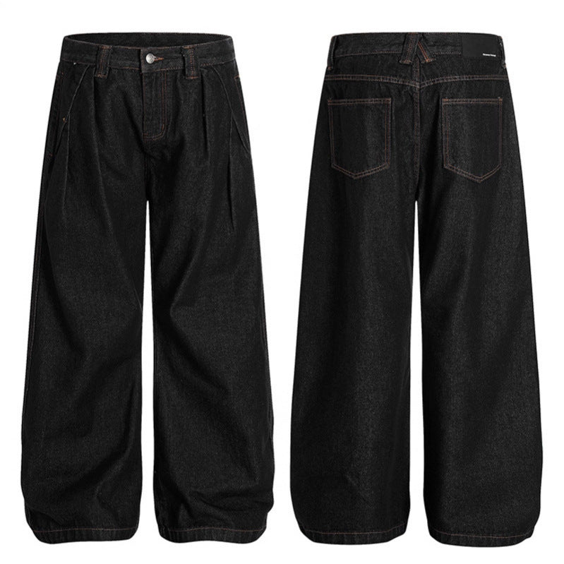 Denim denim noir jean en denim