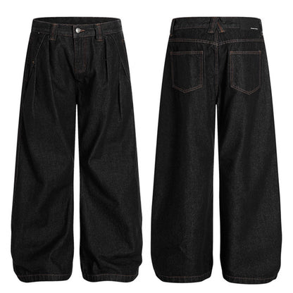 Denim denim noir jean en denim