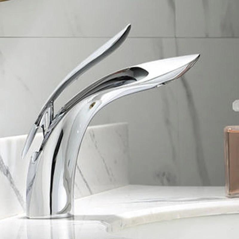 Brass internet celebrity rose gold creative personalized washbasin bathroom washbasin hot and cold by eprolo