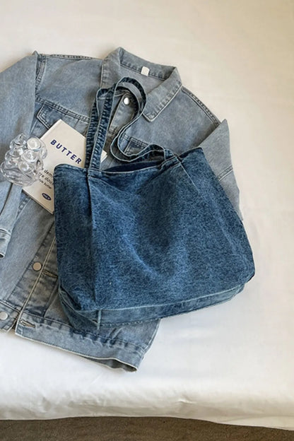 Bolso de mezclilla mediano