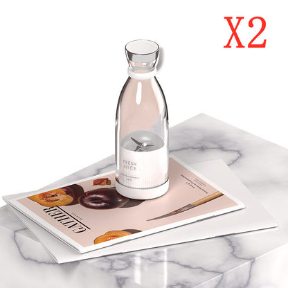 Licuadora eléctrica de 350 ml, batidora, licuadora, máquina recargable por USB, batidora portátil doméstica, vaso mezclador, kit de herramientas de cocina