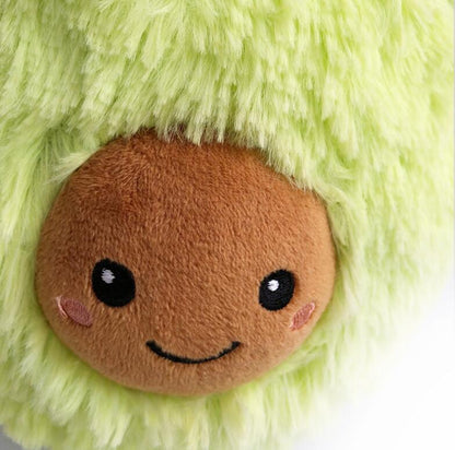 Oreiller avocat en peluche