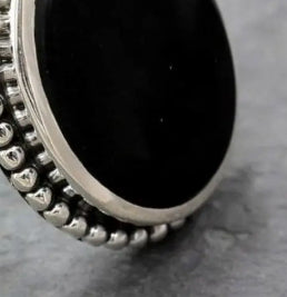 Creative Simple Retro Round Ring For Women