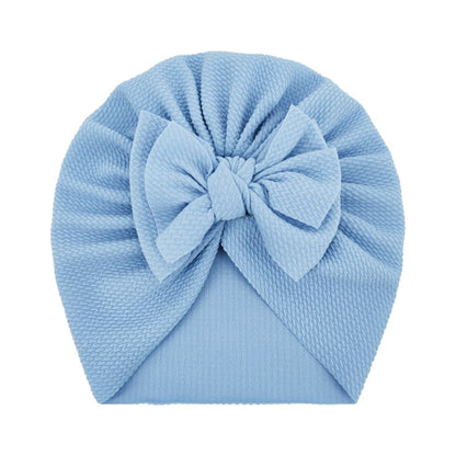 Chapeau chaud et mignon pour enfants européens et américains avec nœud