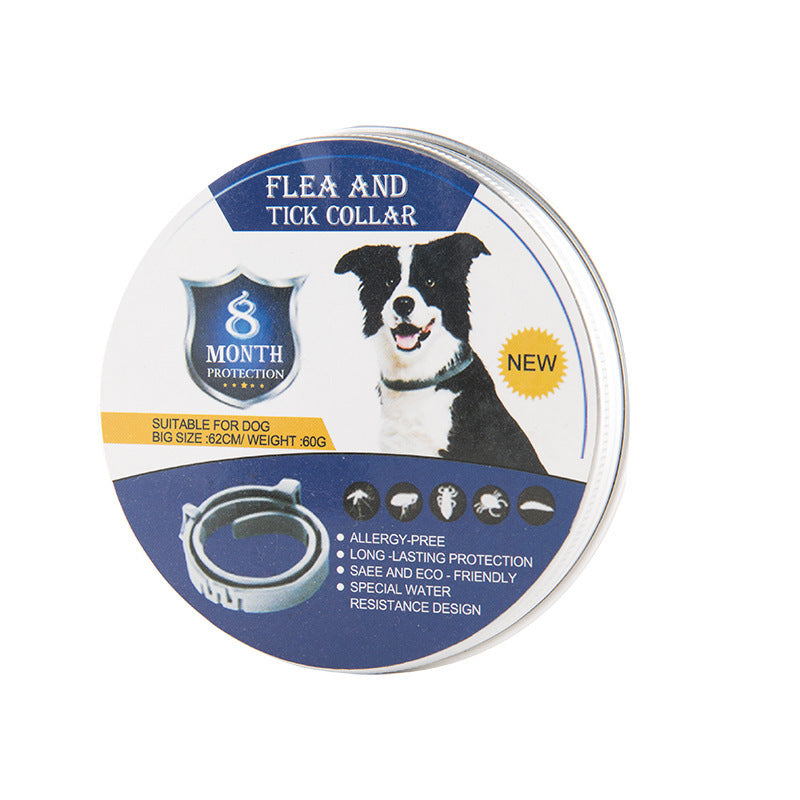 Collar antimosquitos para mascotas, ajustable, repelente de insectos para gatos y perros, suministros para mascotas