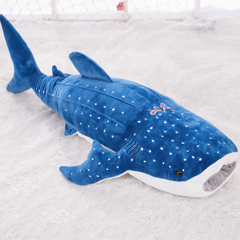 Peluche Douce Requin Baleine Bleue