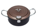 Panier de friture télescopique pliant en acier inoxydable, panier à frites, outil de cuisine pour dégraisser
