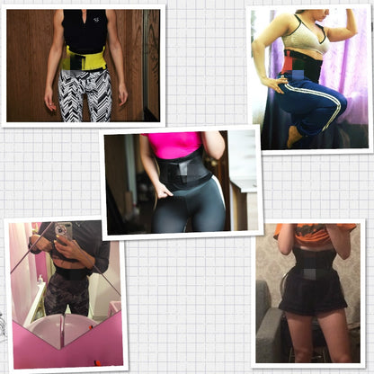 Ceinture amincissante de sport en plastique pour femmes