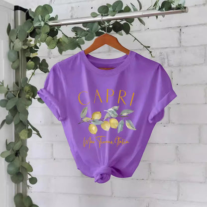 Pattern printed T-shirt