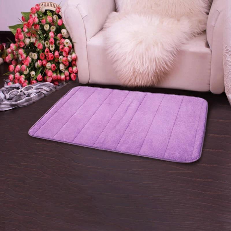 Memory Foam Bath Mats Bathroom Rug Bathroom Rug Toilet Mat Doormat by eprolo