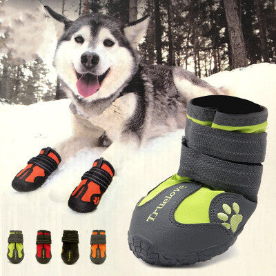 Zapatos grandes para perros, antideslizantes, resistentes al desgaste, zapatos para mascotas