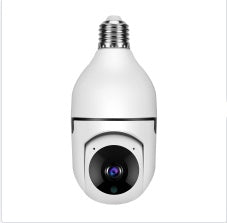 CÁMARA WIFI 1080P Bombilla Cámara 4X Zoom E27 Hogar 5GWiFi Alarma Monitor