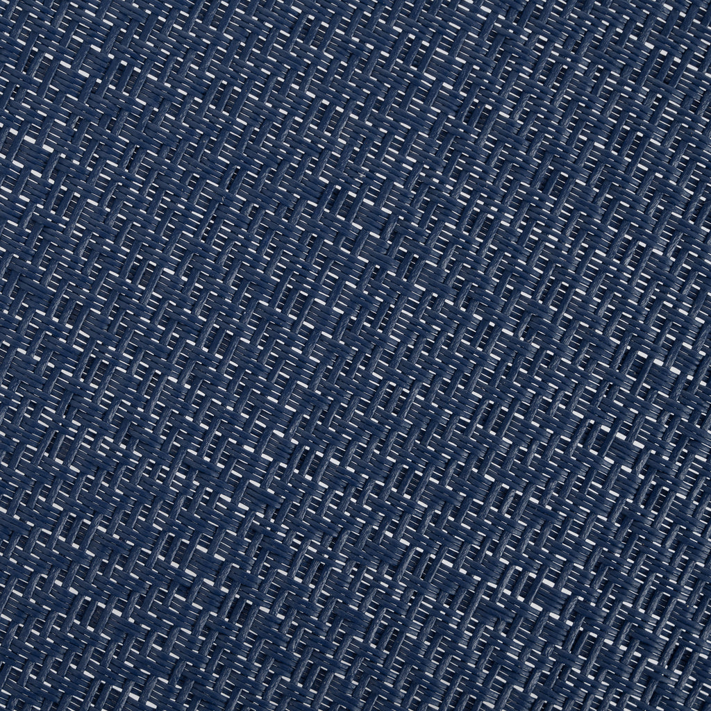 Ensemble de 3 chaises longues de terrasse, chaise longue d'extérieur avec 5 dossiers réglables, cadre en acier robuste, blanc bleu