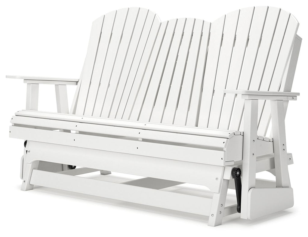 Signature Design by Ashley 3 Piece Outdoor Set with Glider Loveseat Chair-3