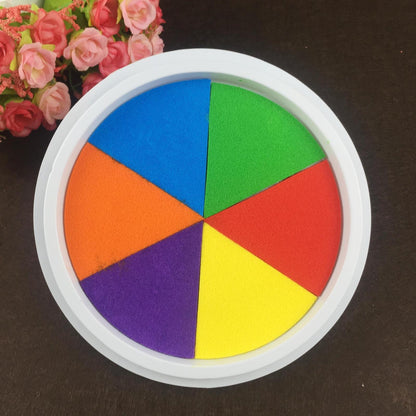 Nouvelle Pâte à Empreintes Digitale pour Maternelle Non Toxique et Lavable Meilleure Vente