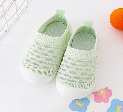 Chaussures de marche antidérapantes à semelle souple pour bébés, printemps et automne