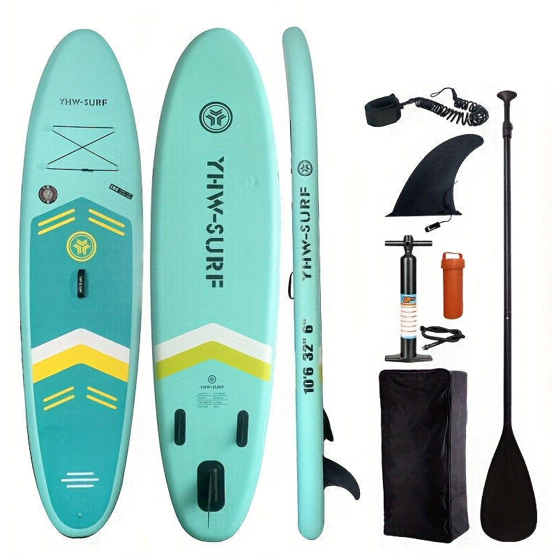 Juego de tabla de surf con paddle board y accesorios