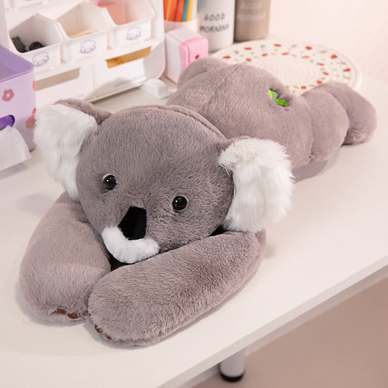 Peluche de dinosaure koala ours allongé