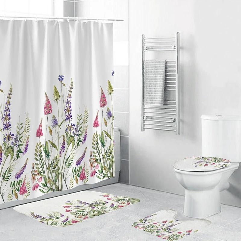 Bohemian Style 3D Digital Printing Polyester Waterproof and Mold Proof Shower Curtain Bathroom Shower Curtain by eprolo