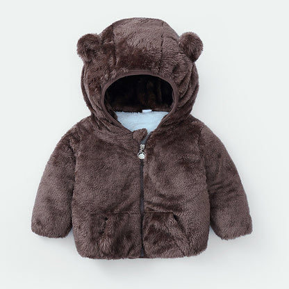 nouvelle veste d'hiver rembourrée en coton pour bébé
