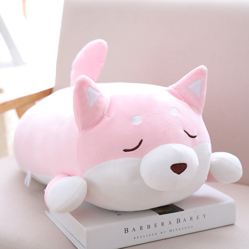 36cm 55cm Lindo Shiba Inu Gordo Perro Peluche Juguete Suave Kawaii Animal Dibujos Animados Almohada Precioso Regalo Para Niños Bebés Regalos