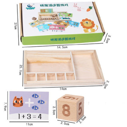 Jouets de construction arithmétique pour enfants