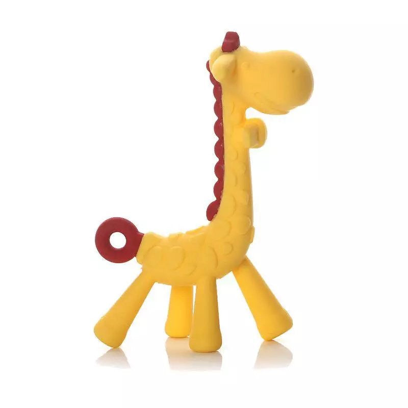 Jouet girafe pour bébé, anneau de dentition, bâton molaire