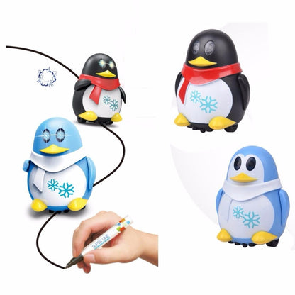 Stylo Robot Animal de Compagnie Magique à Ligne Dessinée, Suivi Inductif d'Animaux, Piste Noire, Course Automatique