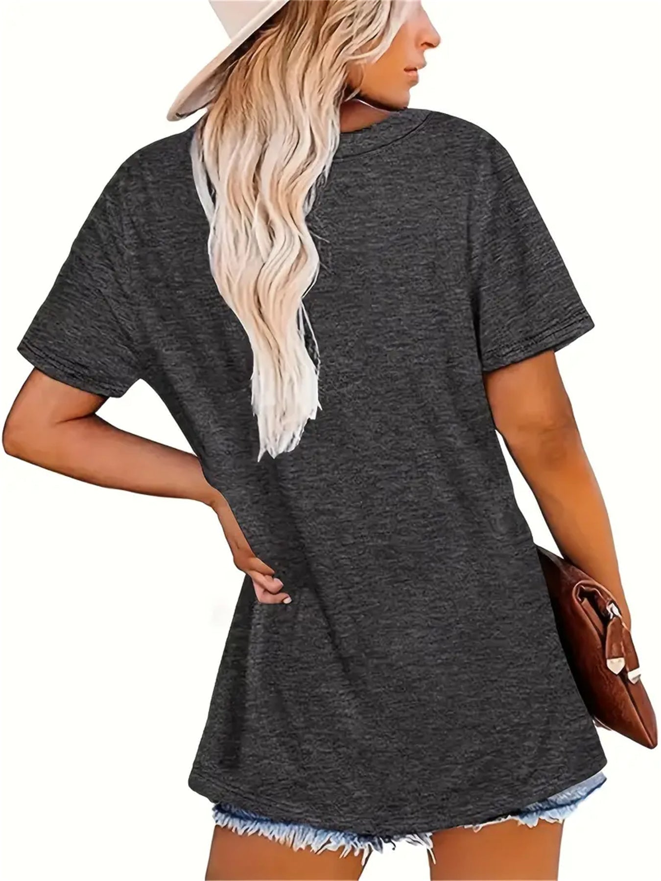Women's Solid Color T-shirt