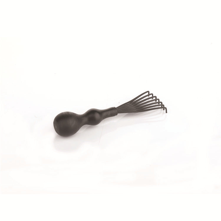 Cepillo para el cabello antinudos Brushy, desenredante para mujer, cerdas de nailon, masajeador de cuero cabelludo, peine para el cabello