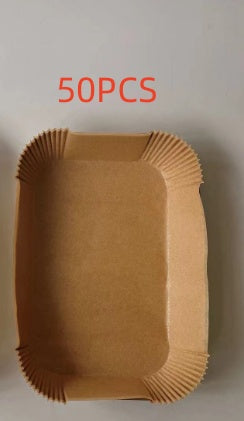 Freidora de aire, papel desechable para alimentos, forro de papel, freidora, cocinas, a prueba de aceite, plato de barbacoa, vaporizador, accesorios para hornear