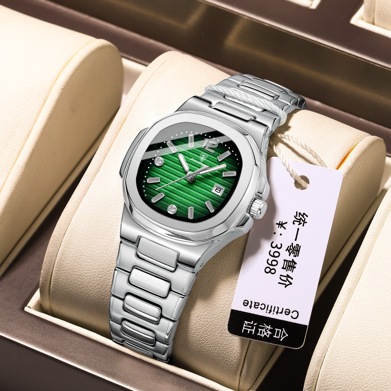 Reloj de Cuarzo Luminoso Ultrafino para Mujer