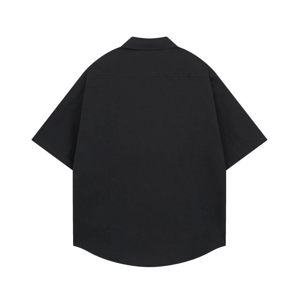 T-shirt à manches courtes imprimé lettres