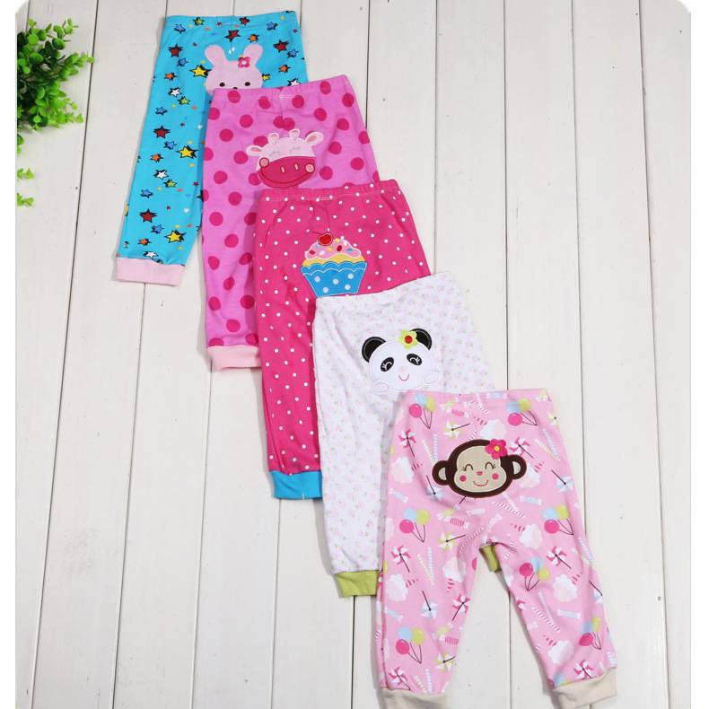 Leggings enfants à imprimé dessin animé - Lot de 5