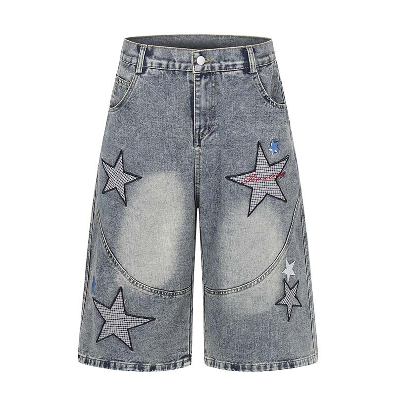 Shorts en jean d'inspiration rétro