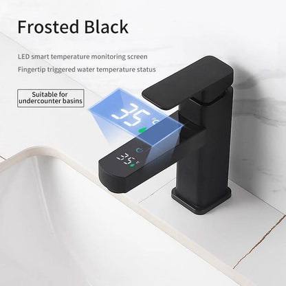 Digital Display Temperature Control Faucet Hot And Cold Water Faucet by eprolo